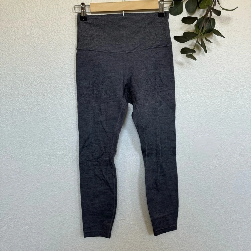 Lululemon- Heathered Herringbone Align Pant II 25”